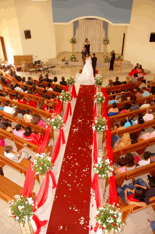 Church wedding Ceremony.